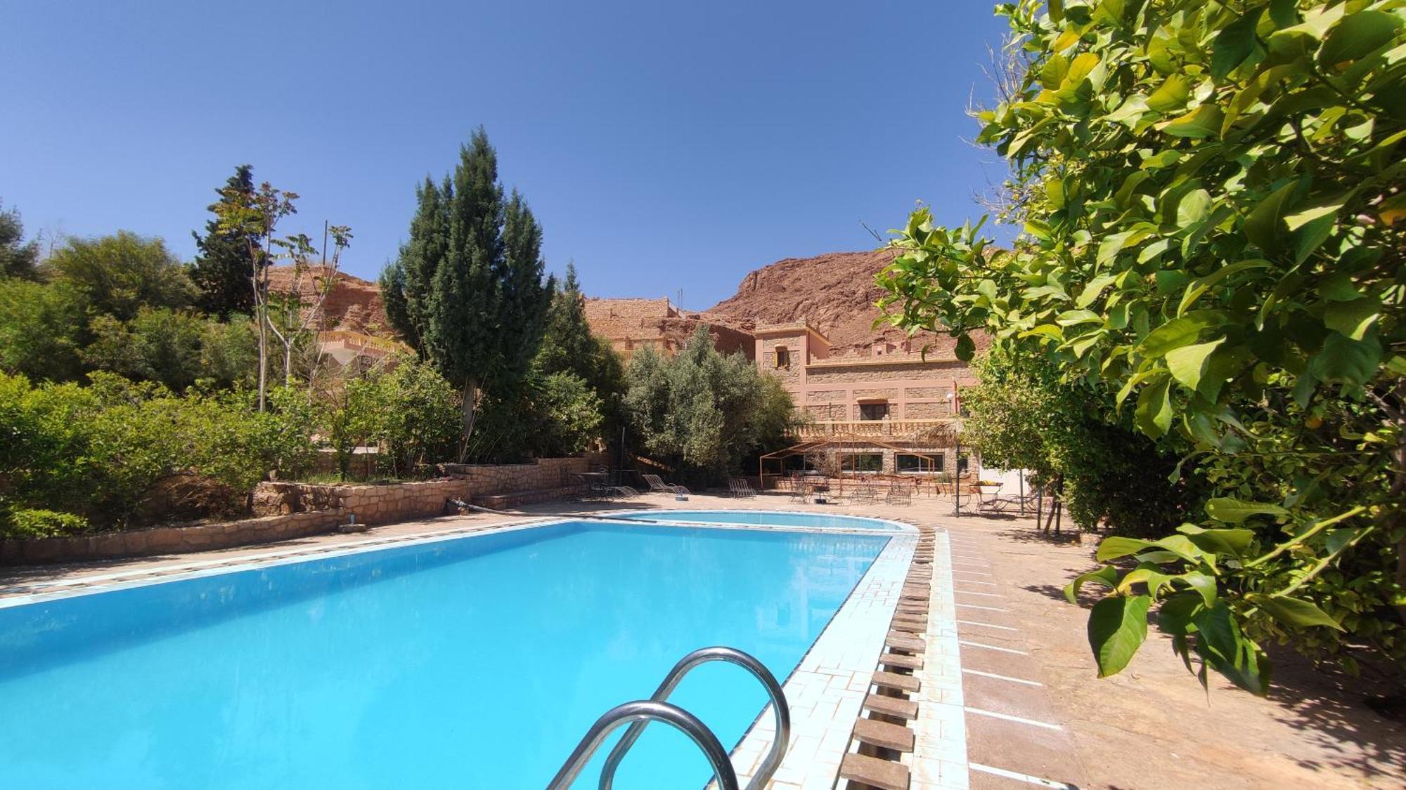 Hotel Camping Le Soleil Tinghir Bagian luar foto